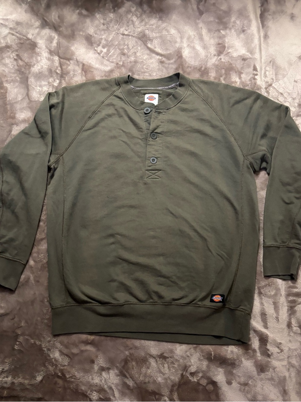 Dickies Pullover Sweatshirt Men’s Size L Olive